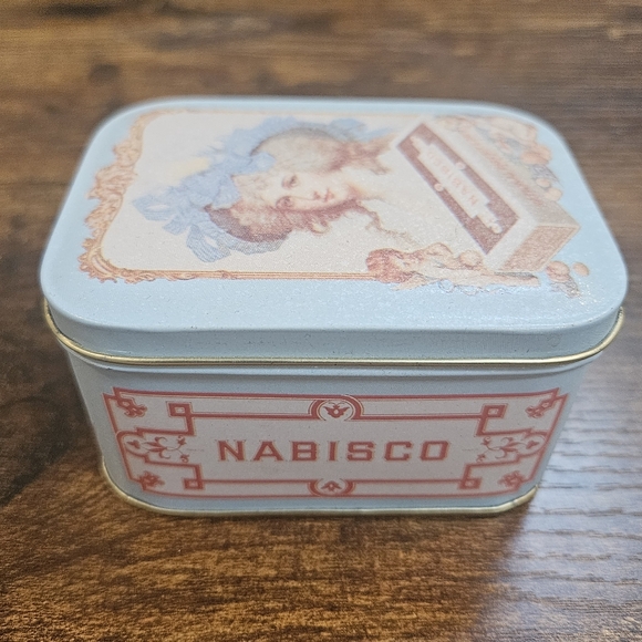 Victorian Lady Nabisco Vintage Bristol Ware Advertising Tin - Picture 2 of 7